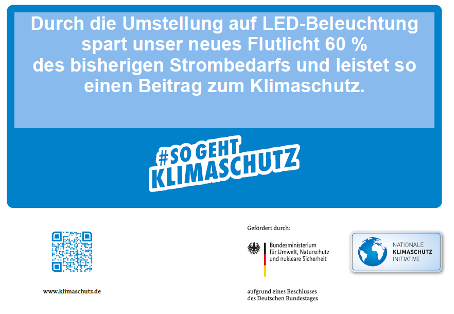 Durch die Umstellung auf LED-Beleuchtung